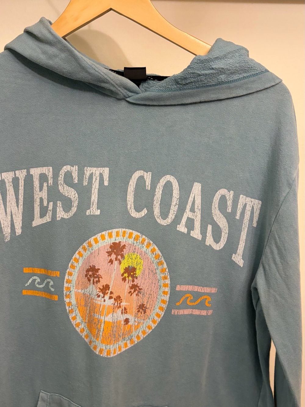 art class Light Blue West Coast Hoodie Sweatshirt - Picture 2 of 4